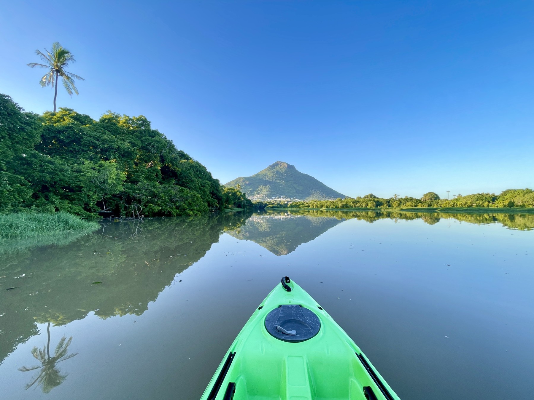 Kayak à Tamarin