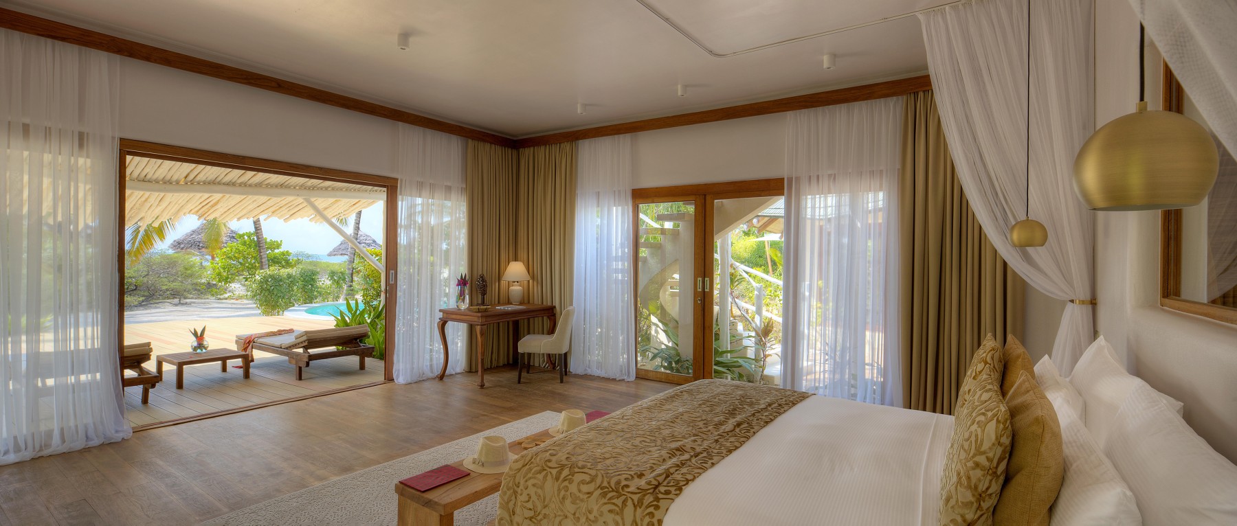 Beachfront 1-Bedroom Villa