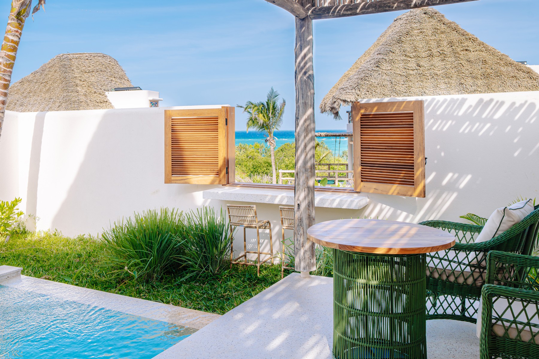 Deluxe Villa avec vue mer partielle