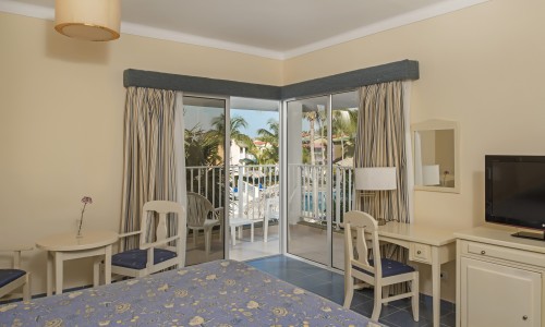 Bungalow vue piscine