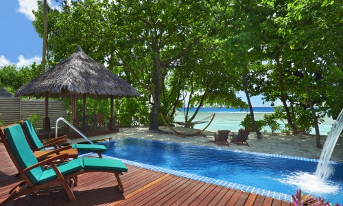 Deluxe Beachfront Pool Villa