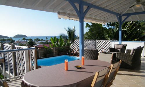 Trois-Îlets - Villa 3 ou 5 chambres avec piscine