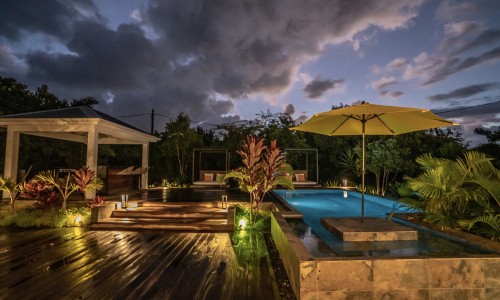 Terres-Basses - Villa 2 chambres avec piscine