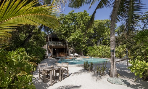 Soneva Fushi Villa piscine